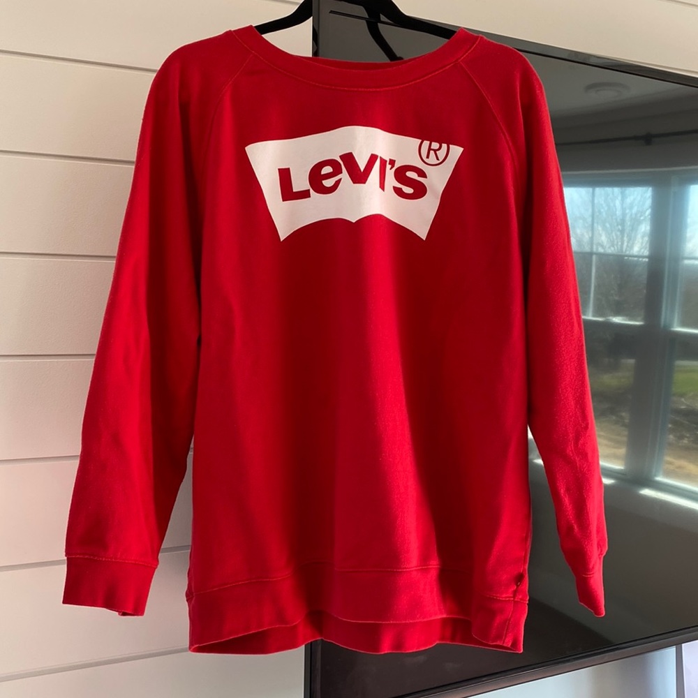 NWOT Red Levi’s Sweater